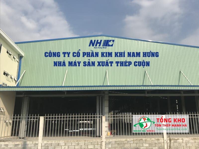 Công ty tôn Nam Hưng tại Long An