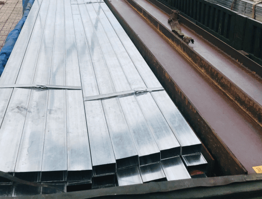Thép hộp mạ kẽm 13x26
