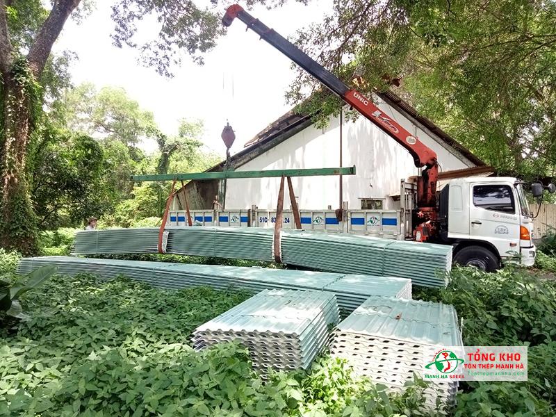 Cung cấp 1200m tôn PU đến khu di tích Địa Đạo Củ Chi