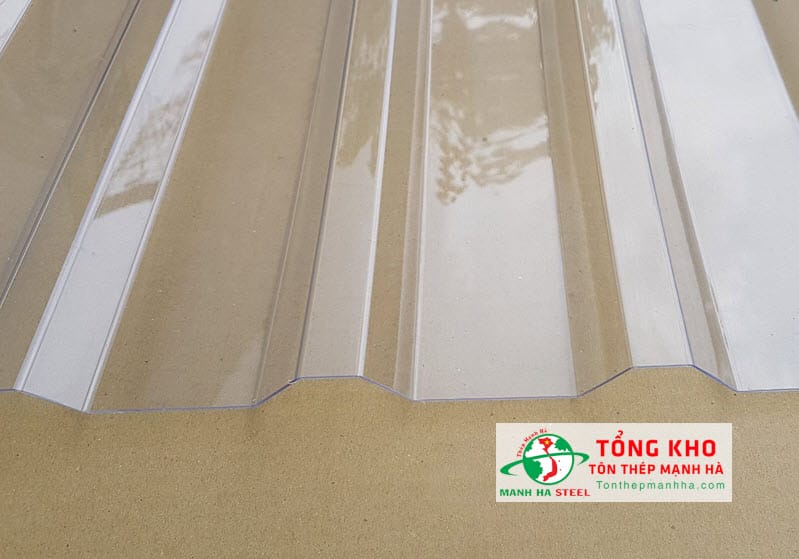 Kích thước tôn nhựa lấy sáng Composite