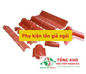 Các loại phụ kiện tôn giả ngói mới nhất hiện nay