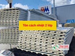 Tôn cách nhiệt 2 lớpa