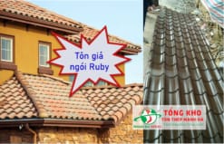 Bảng bảo giá tôn giả ngói Ruby mới nhất hiện nay - Liên hệ ngay Ck 3-7%