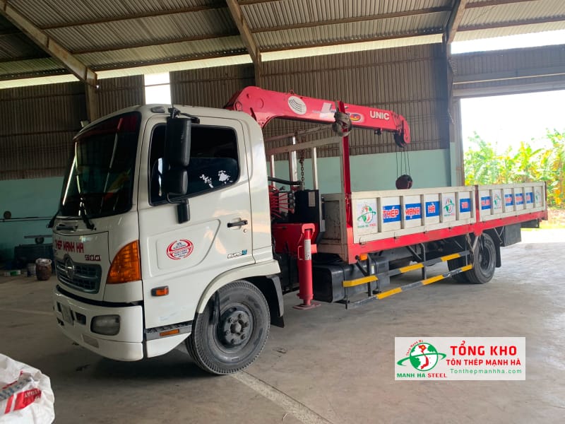 Tôn thép Mạnh Hà là đại lý thép chữ T uy tín, giá cạnh tranh