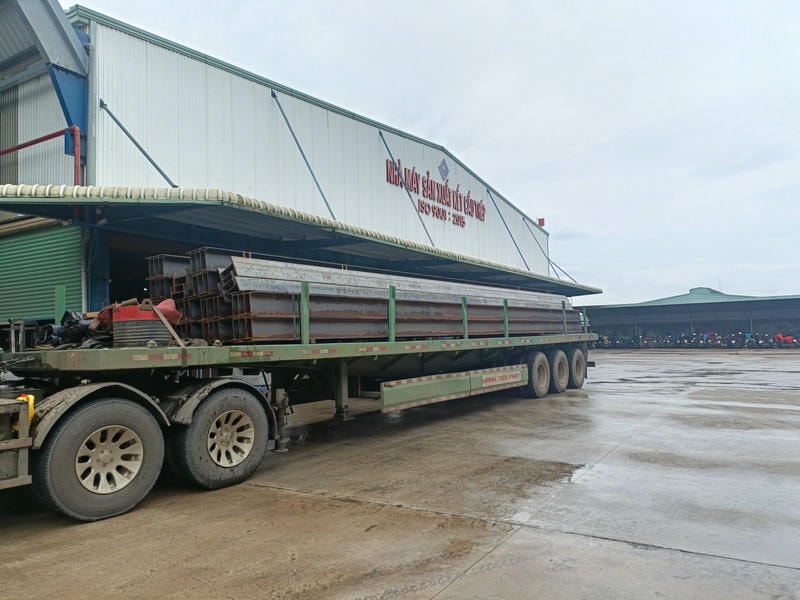 Giao thép I cho công ty Gia Công Lâm Đồng