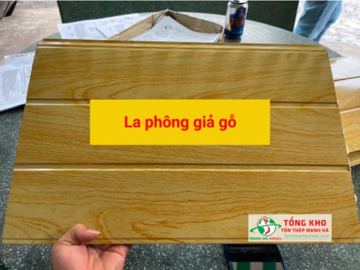 La phong giả gỗ