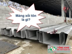 Máng xối tôn là gì