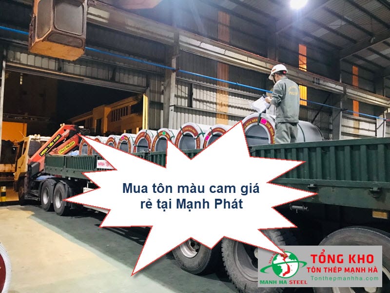 Mua tôn lợp màu chính hãng, uy tín tại Mạnh Hà