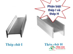 Phân biệt thép hình chữ I và H