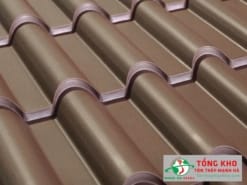 Tôn giả ngói màu nâu đất
