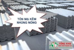 Tôn mạ kẽm nhúng nóng là gì