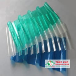 Tôn nhựa 5 sóng vuông là sản phẩm được tạo thành từ sợi thủy tinh composite