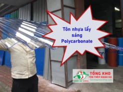 Tham Khảo Giá Tôn Nhựa Lấy Sáng Polycarbonate Mới Nhất Hiện Nay - Liên Hệ CK 3-7%