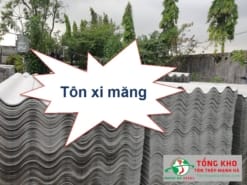 Tôn xi măng là gì