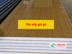 Tôn xốp giả gỗ