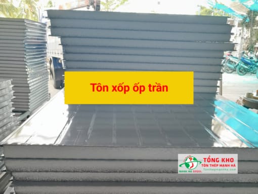 Tôn xốp ốp trần