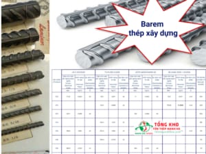 Barem thép xây dựng