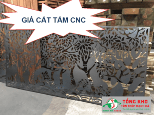 Báo giá cắt thép tấm CNC