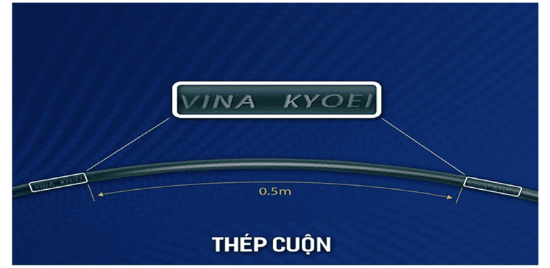 Logo trên thép cuộn Việt Nhật