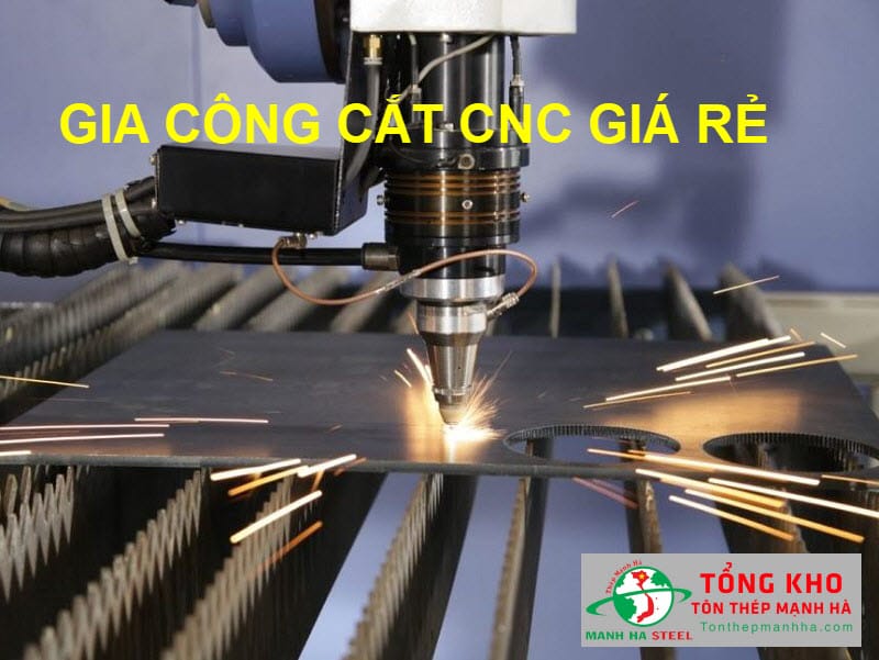 Mạnh Hà gia công cắt CNC giá rẻ, CK 3 - 7%