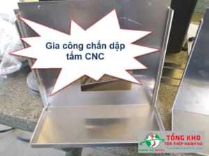 Gia công thép tấm CNC