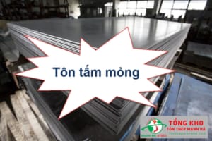 Giá tôn tấm mỏng