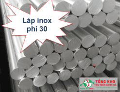 Láp inox phi 30