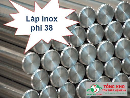 Láp inox phi 38