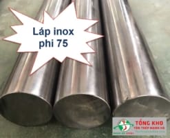 Láp inox phi 75