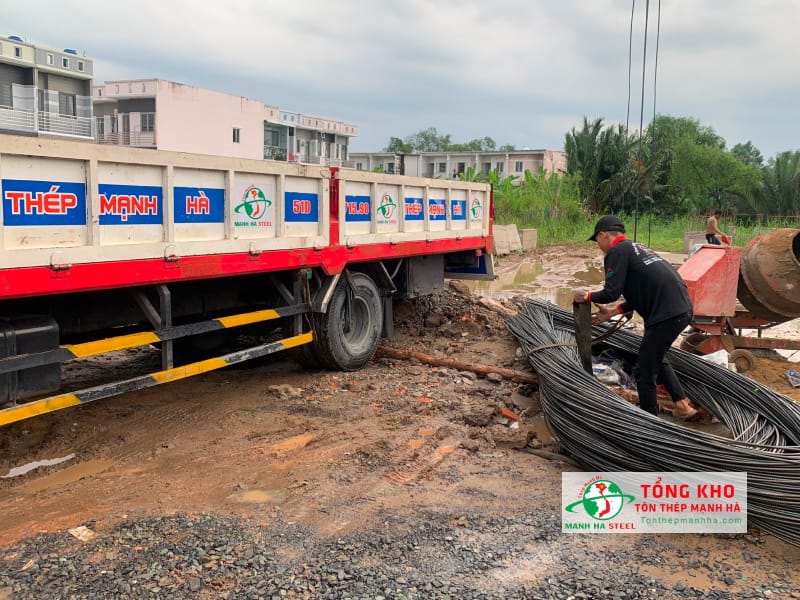 Nhà cung cấp thép Hòa Phát cho nhiều công trình lớn tại TPHCM, giá thép Hòa Phát cạnh tranh - Tôn thép Mạnh Hà