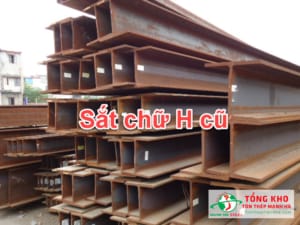 Sắt chữ H cũ