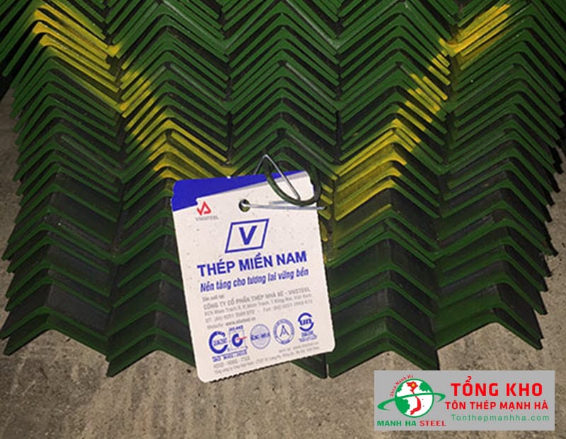 Tem nhãn thép hình V Miền Nam