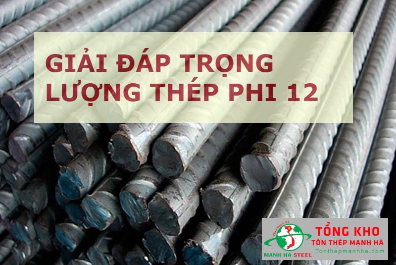 Giải đáp trọng lượng thép phu 12