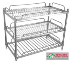 Ứng dụng láp inox D12 làm kệ đựng hàng