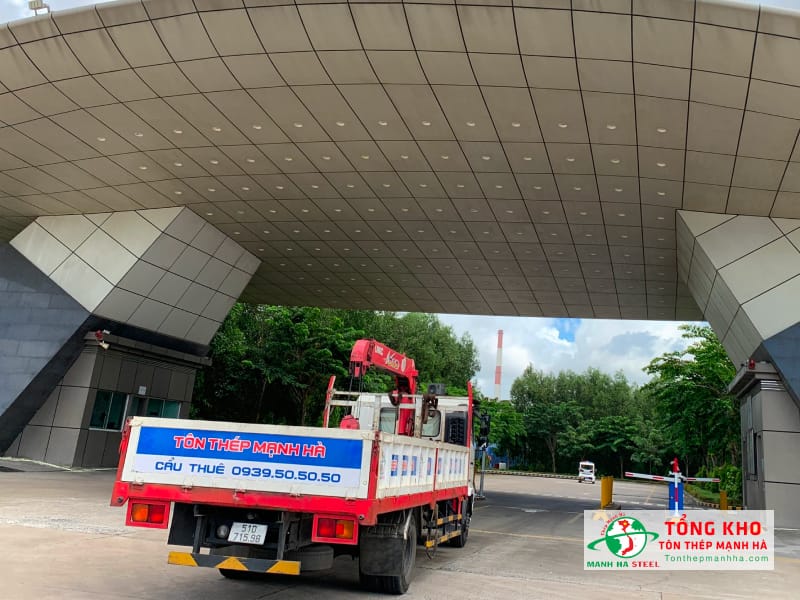 Mạnh Hà vận chuyển láp inox D95 tới địa điểm yêu cầu, toàn Miền Nam