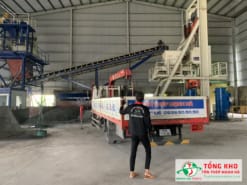 Nhà máy Mạnh Hà hỗ trợ chuyển ống inox phi 22.2 tới công trình nhanh nhất