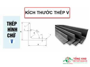 Kích thước thép V