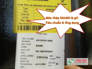 Mác thép SS400 là gì?