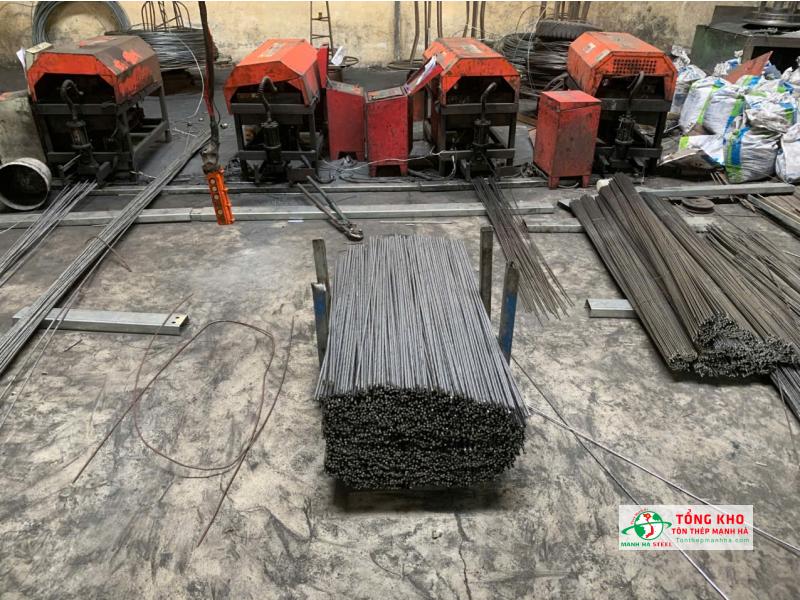 Dây thép được cắt và đóng gói theo yêu cầu chuẩn bị giao đến khách hàng
