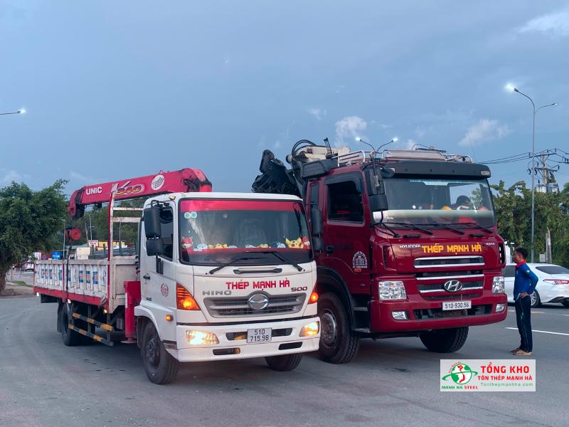Đại lý cung cấp thép ray uy tín, hệ thống kho hàng lớn, giao hàng nhanh - Tôn Thép Mạnh Hà