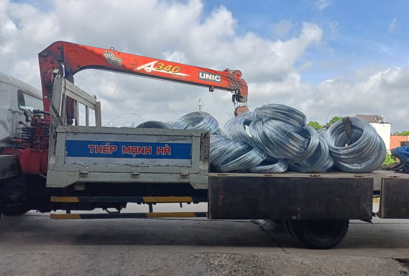 Tôn thép Mạnh Hà cung cấp dây kẽm buộc chất lượng cao