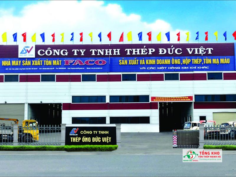 Công ty TNHH Thép Ống Đức Việt tại Hải Dương