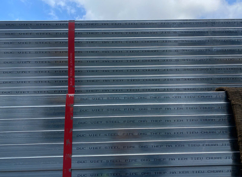 Thép hộp mạ kẽm Đức Việt