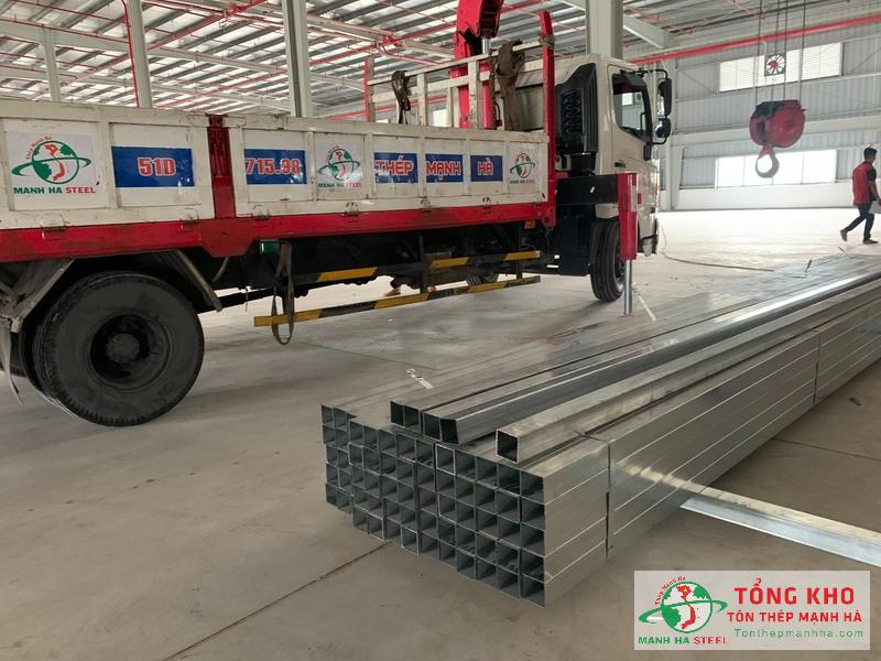 Tôn Thép Mạnh Hà cung ứng sắt hộp 125x125 chính hãng giá tốt