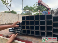 So sánh sắt hộp vuông 125x125 với kích thước khác