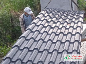 Mua tôn giả ngói tại Tôn Thép Mạnh Hà ở Quận Bình Thạnh đa dạng loại tôn, quy cách, màu sắc