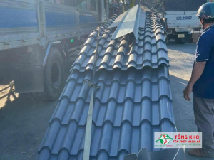 Tôn Thép Mạnh Hà cung cấp tôn giả ngói tại Huyện Cần Giờ chính hãng cho hàng trăm công trình
