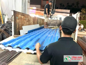 Tôn Thép Mạnh Hà cung cấp tôn giả ngói chính hãng tại Quận 8, giá ưu đãi đến 7%