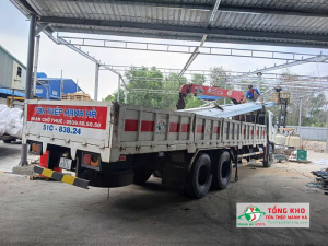 Tôn Thép Mạnh Hà là đại lý tôn Việt Nhật tại Tiền Giang được nhiều nhà thầu xây dựng và xưởng cơ khí lựa chọn