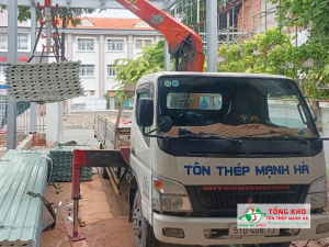 Tôn Thép Mạnh Hà là đại lý phân phối chính hãng tôn Việt Nhật tại TP.HCM